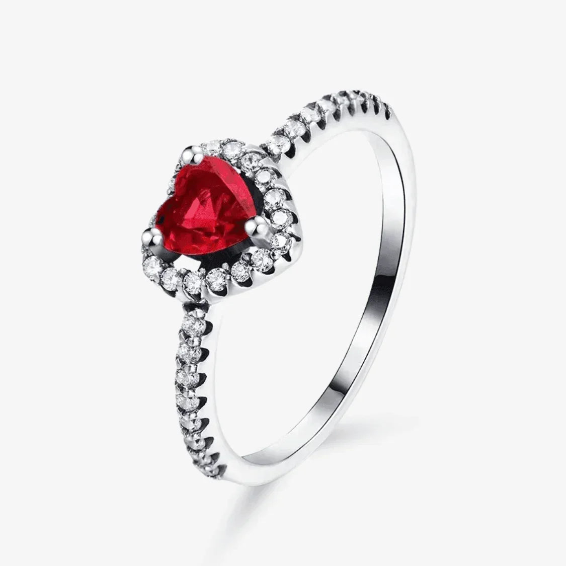 Amour Ruby Heart Halo