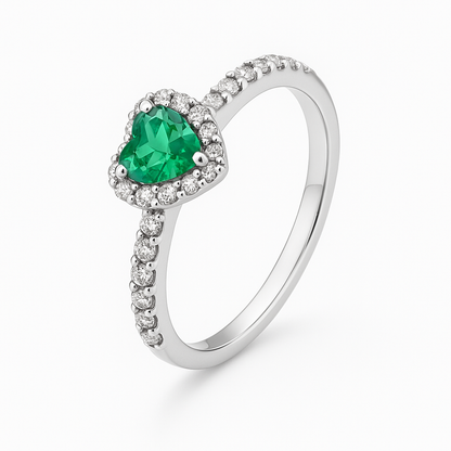 Amour Green Heart Halo